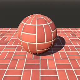 Render of Basket weave brick and concrete pavers