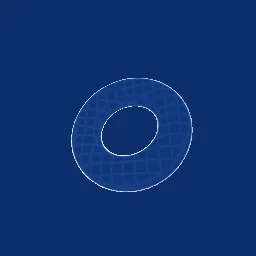 Render of Blueprint x-ray with dashed hidden lines