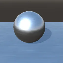 Render of Brushed metal in five alloys