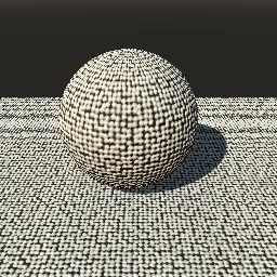 Render of Carpet pile seen from above