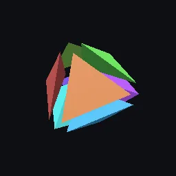 Render of 16-cell from signed axes