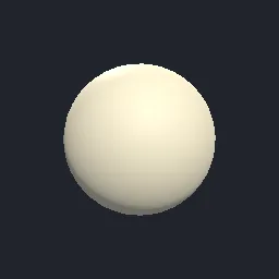 Render of Cube sphere with equal-area mapping