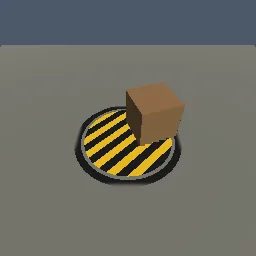 Render of Box-projected decal from the depth buffer