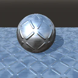 Render of Diamond tread plate