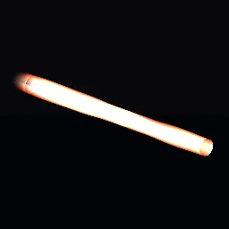 Render of Energy beam with scrolling core and jitter
