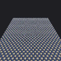 Render of Woven fabric with thread relief and sheen