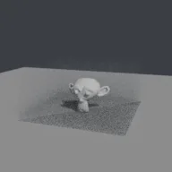Render of Height fog volume with exponential falloff