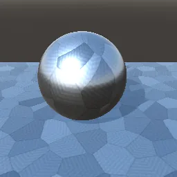 Render of Galvanized steel spangle