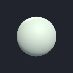 Render of Icosphere by recursive subdivision