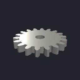 Render of Involute spur gear