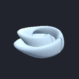 Render of Klein bottle figure-eight immersion