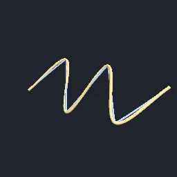 Render of Kochanek-Bartels tension, continuity and bias spline