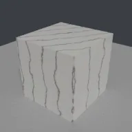Render of Polished marble material with turbulent veins