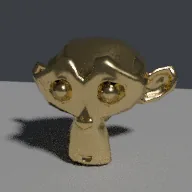 Render of Metal materials from a reflectance table