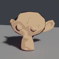 Render of Toon bands material from a fixed light direction