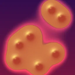 Render of Lava lamp metaballs