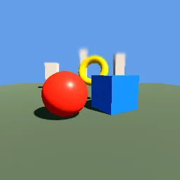 Render of Tilt-shift miniature effect