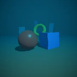Render of Underwater camera view