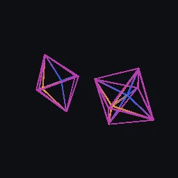Render of 4D rotations as pairs of unit quaternions