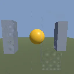 Render of Dithered distance fade for camera occluders