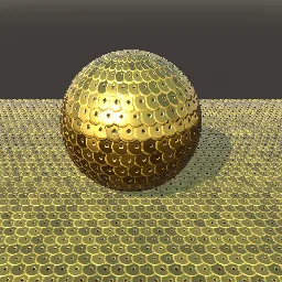 Render of Sequin and paillette fabric