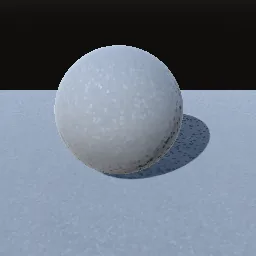 Render of Snow surface