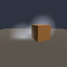 Render of Soft particle card with depth fade