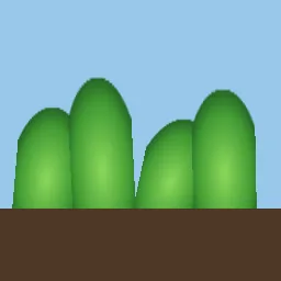 Render of Wind sway for 2D plants and banners
