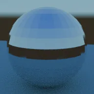 Render of HDRI environment world with a solid camera backdrop