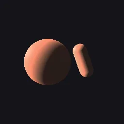 Render of Wrap lighting with subsurface tint and back light